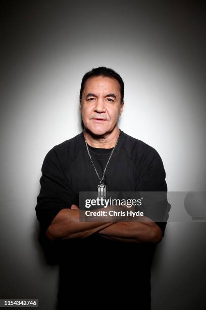 Retired Australian professional boxer Jeff Fenech poses ahead of 5 Star Boxing at The Star on June 07, 2019 in Gold Coast, Australia.