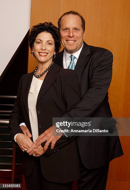 Sandra Rapke and Jack Rapke during Bogart Pediatric Foundation Wine Aficionado Dinner at Walt Disney Concert Hall in Los Angeles, California, United...