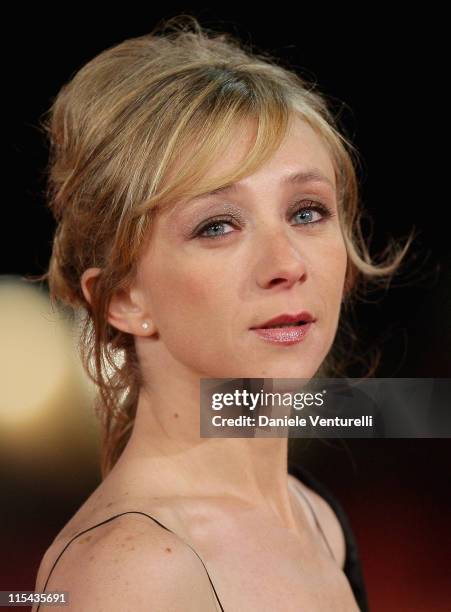 Sylvie Testud attends the 'Ce Que Mes Yeux Ont Vu' Premiere during Day 4 of the 2nd Rome Film Festival on October 21, 2007 in Rome, Italy.