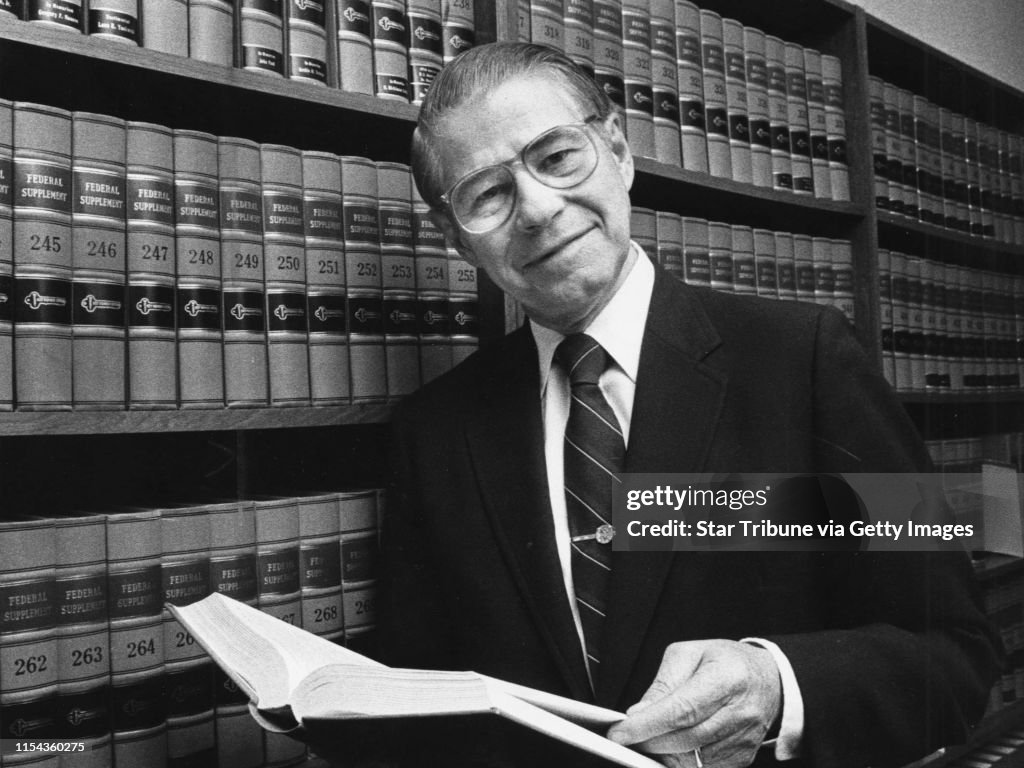 Former Minnesota Gov. Orville Freeman is shown in a portrait taken by staff photographer Charles Bjorgen of the Minneapolis Star and Tribune. 03/29/1985 file photo.