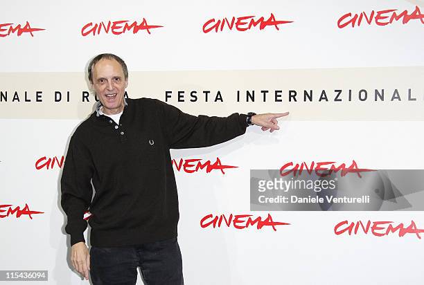 Dario Argento attends the 'La Terza Madre' photocall during Day 7 of the 2nd Rome Film Festival on October 24, 2007 in Rome, Italy.