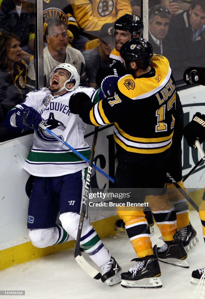 Vancouver Canucks v Boston Bruins - Game Three