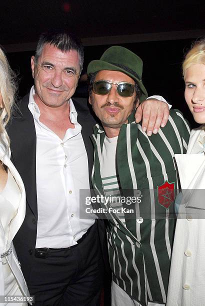 Jean Marie Bigard and Albert Grintuch de Paname during 2006 Cannes Film Festival - Dans La Peau de Jacques Chirac Premiere After Party at VIP Room in...