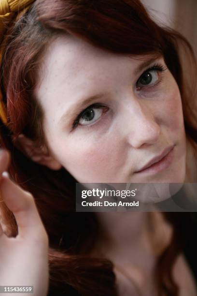 Alice Burdeau attends the Sydney casting for series 4 of "Australias Next Top Model" at David Jones on November 1, 2007 in Sydney, Australia.