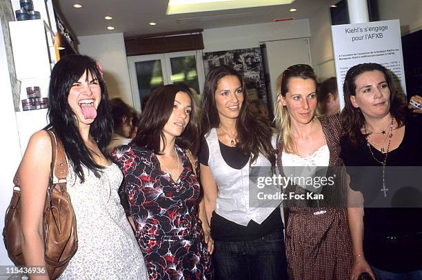 Helena Nogerra, Aure Atika, Elisa Tovati, A Guest and Marie Amelie Seigner