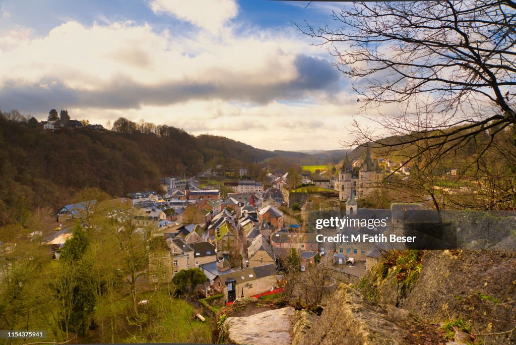 Durbuy, Smallest City in the World. Autumn Colors.