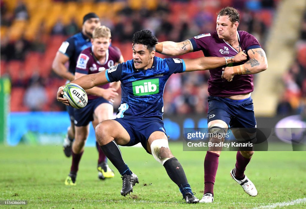 Super Rugby Rd 17 - Reds v Blues