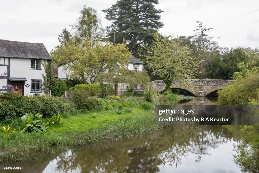 Eardisland village, Herefordshire, England