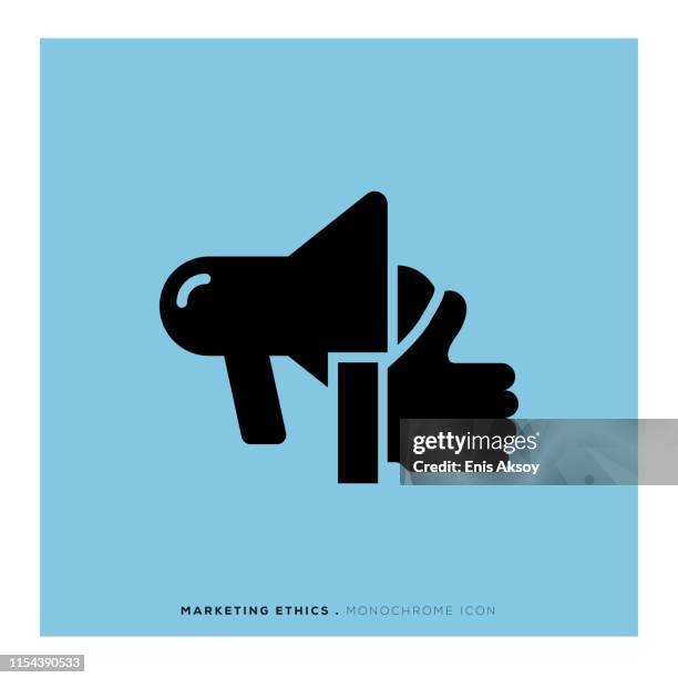 marketing ethics icon - code of ethics stock illustrations