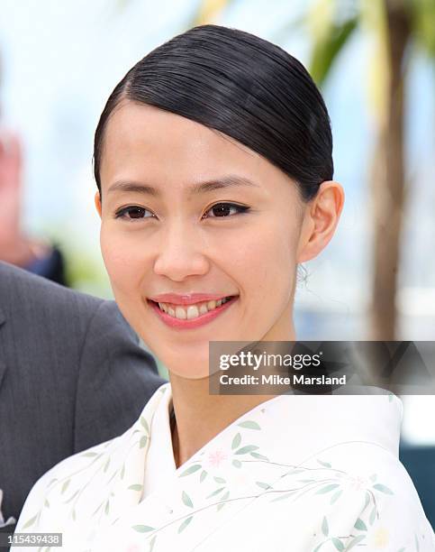 Actress Yoshino Kimura attends the "Blindness" photocall during the 61st Cannes International Film Festival on May 14, 2008 in Cannes, France.