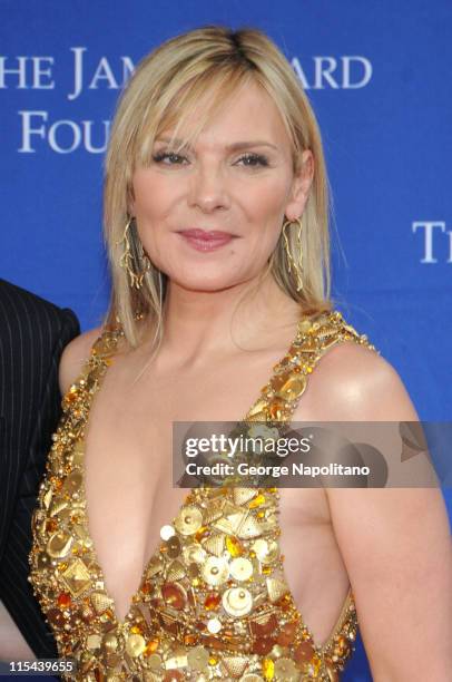 Kim Cattrall attends the 2008 James Beard Foundation Awards on June 8, 2008 at Avery Fisher Hall in New York.