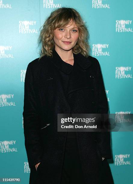 Leanna Walsman attends the final night of the Sydney Film Festival at the State Theatre on June 21, 2008 in Sydney, Australia.