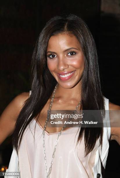 S Julissa Bermudez attends the Getty Images and Johnnie Walker party during the 2008 MLB All-Star Week at Tao on July 14, 2008 in New York City.