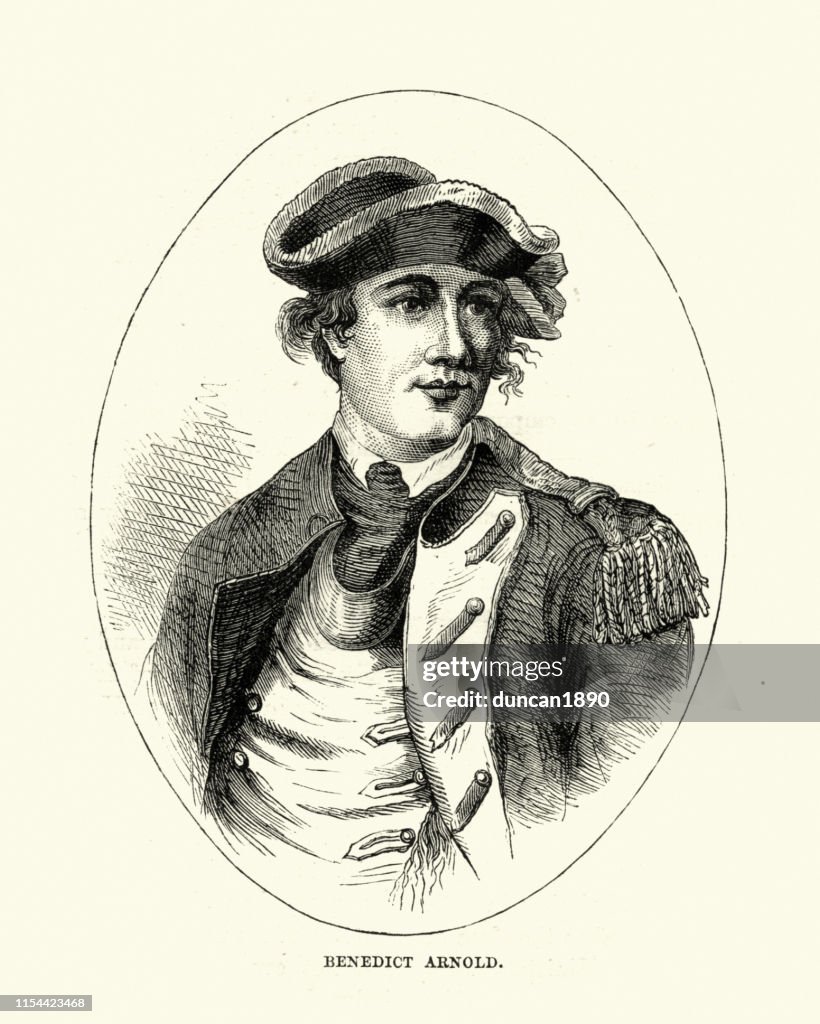 Benedict Arnold, American military officer, American Revolutionary War