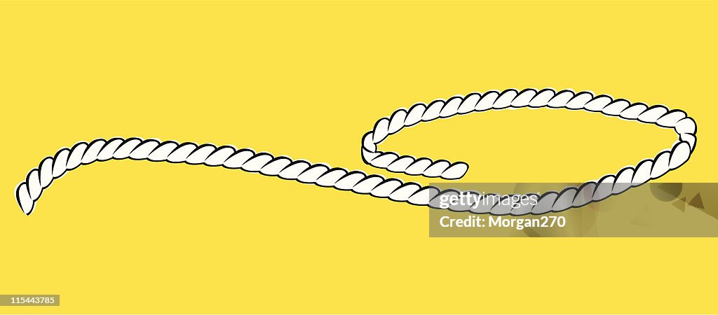 Lasso Rope Vector High-Res Vector Graphic - Getty Images