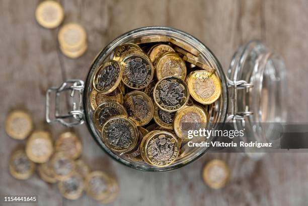 savings - symbol for pounds sterling bildbanksfoton och bilder