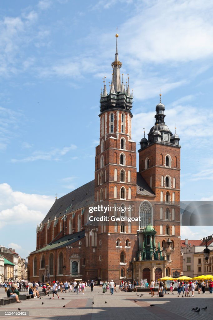 Basílica do St. Mary em Krakow