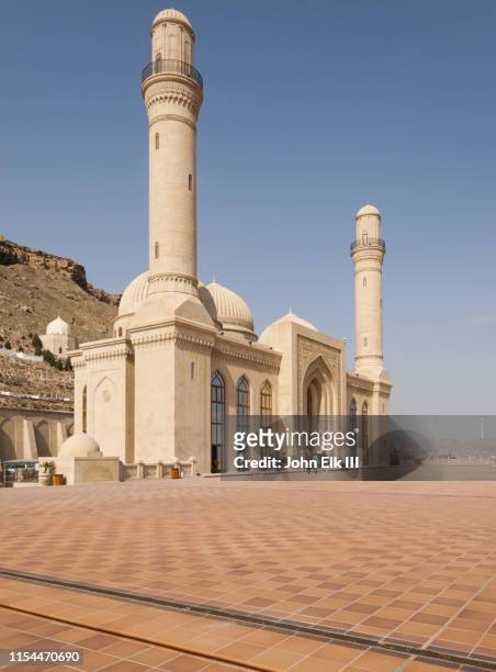 bibi heybat mosque - baku stock pictures, royalty-free photos & images