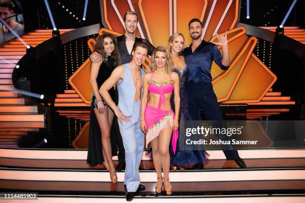 Ekaterina Leonova, Pascal Hens, Valentin Lusin, Ella Endlich, Isabel Edvardsson and Benjamin Piwko are seen during the 11th show of the 12th season...