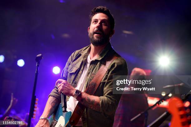 Matthew Ramsey of Old Dominion performs onstage at Spotify House during CMA Fest at Ole Red on June 07, 2019 in Nashville, Tennessee.