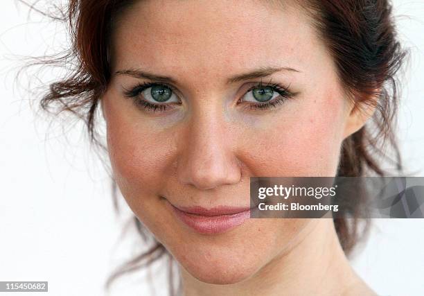 Anna Chapman, the former Russian spy, poses for a photograph following an interview at an office in Moscow, Russia, on Friday, June 3, 2011. C"I've...
