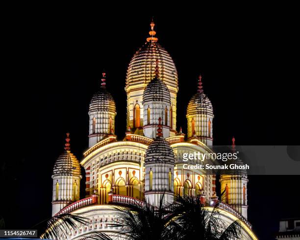dakshineswar kali temple - dakshineswar kali temple stock pictures, royalty-free photos & images