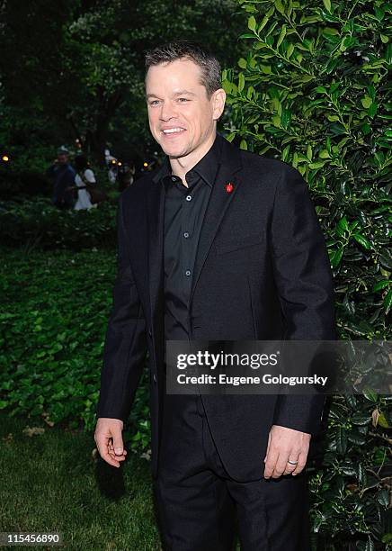 Matt Damon attends the 6th annual Made In NY awards at Gracie Mansion on June 6, 2011 in New York City.