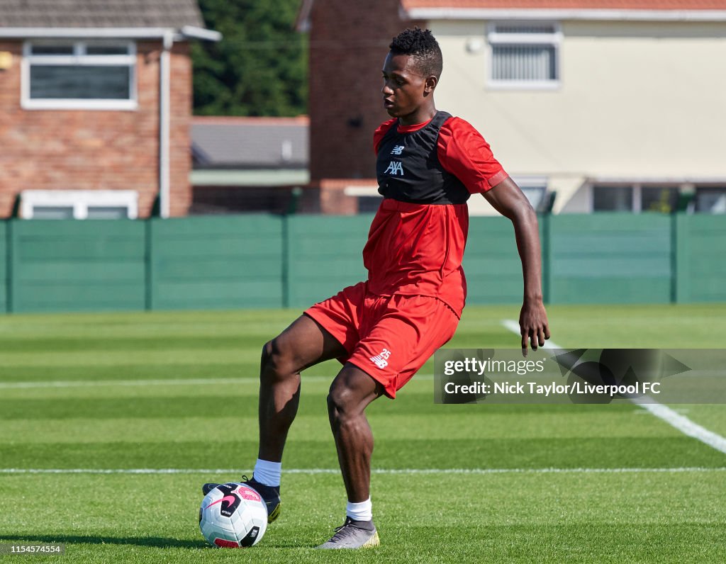 Liverpool Pre-Season Training Session