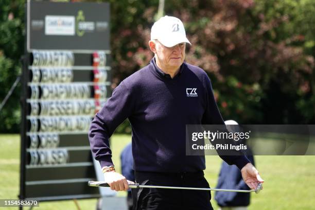 Roger Chapman of England in action during the second round of the Open Senior Hauts de France by Jean Van de Velde played at Arras Golf Resort on...