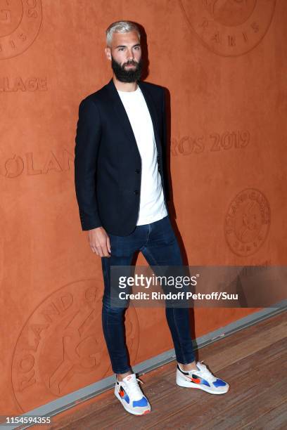 Tennis Player Benoit Paire attends the 2019 French Tennis Open - Day Fourteen at Roland Garros on June 08, 2019 in Paris, France.