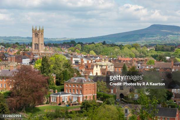 ludlow, shropshire, england - shropshire stock pictures, royalty-free photos & images
