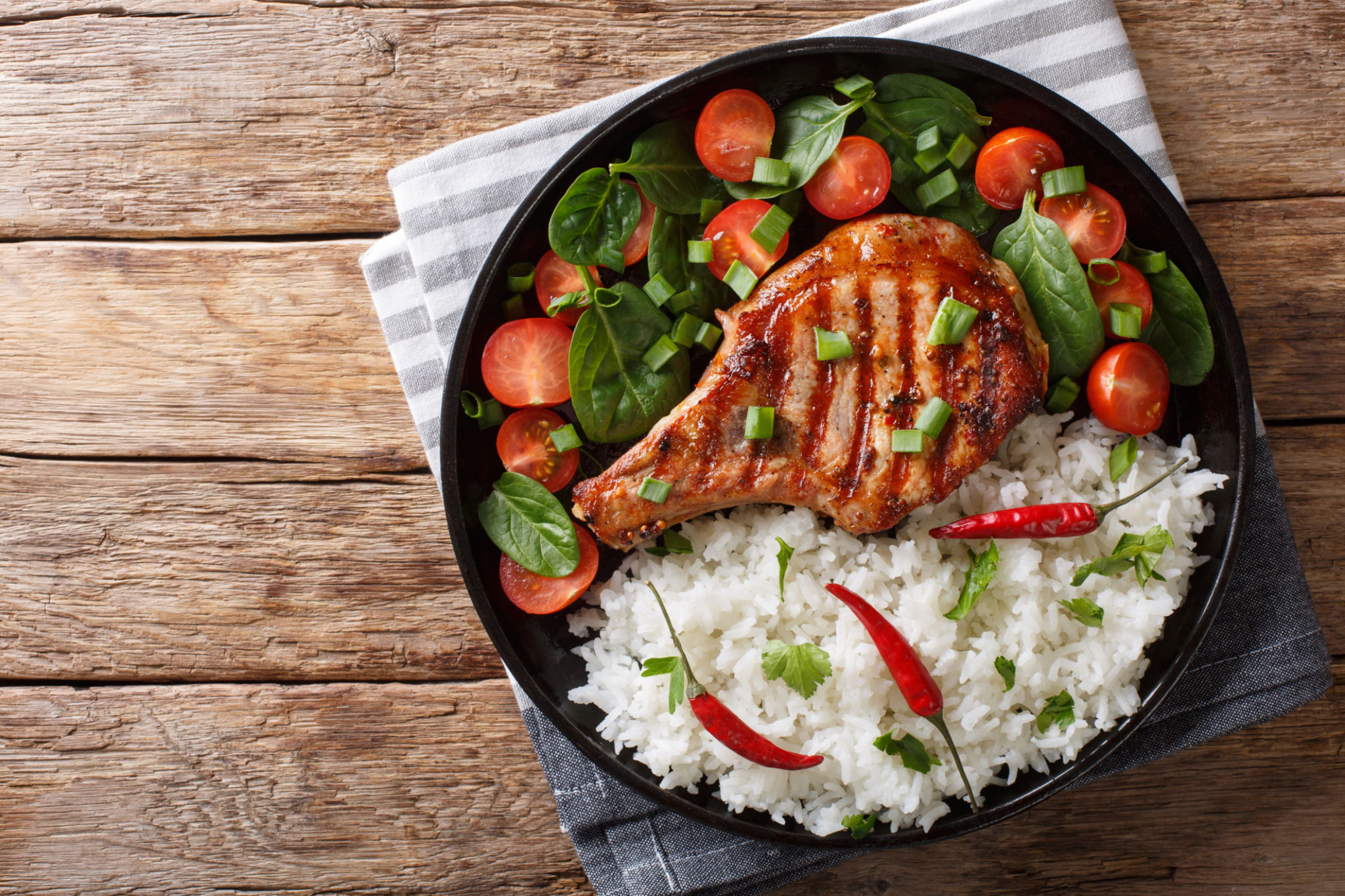 grilled pork rice