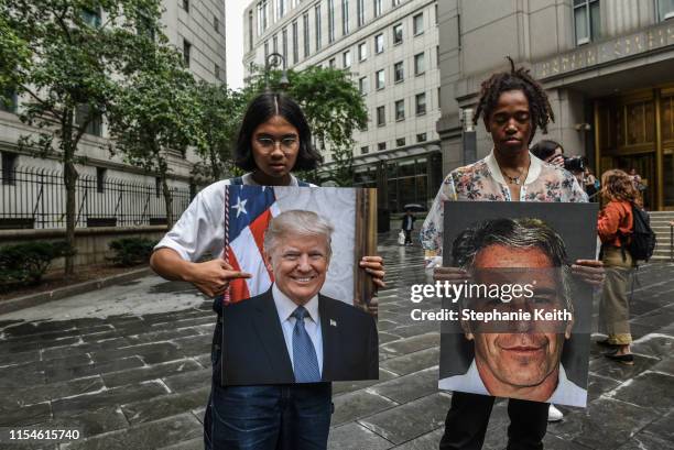 Epstein In Public A protest group called