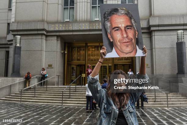 Epstein In Public A protest group called