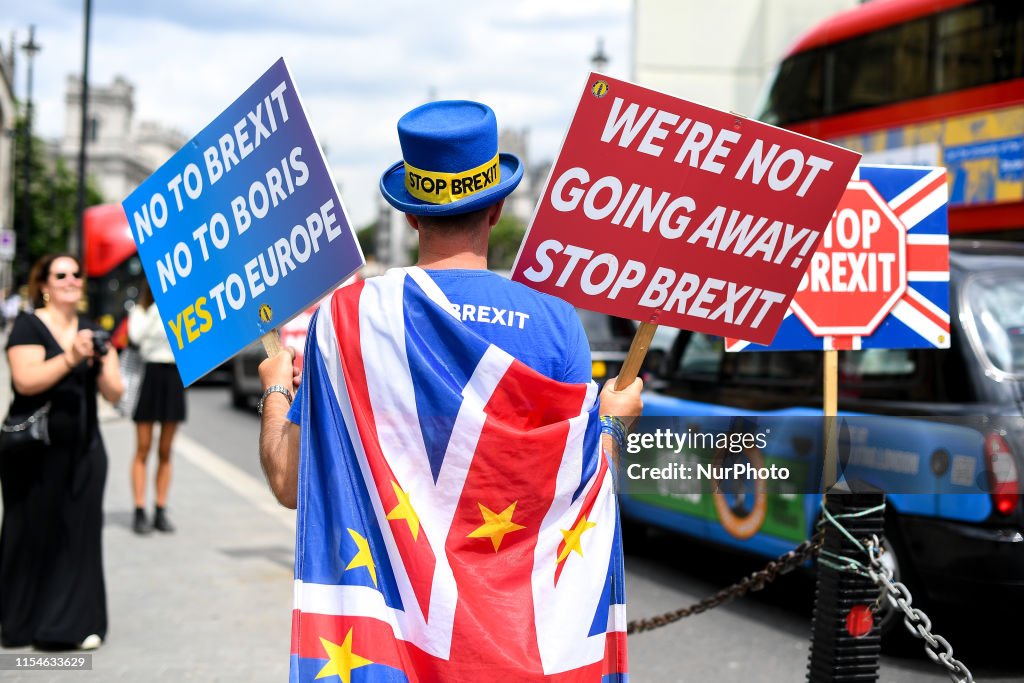 Anti Brexit Demonstration In London