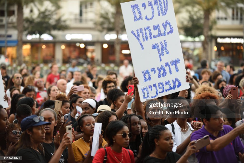 Israeli Ethiopian Protest In Tel Aviv