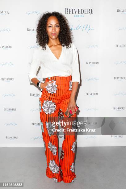 Milka Loff Fernandes during the Belvedere X Janelle Monae event at Hotel Zoo on July 8, 2019 in Berlin, Germany.