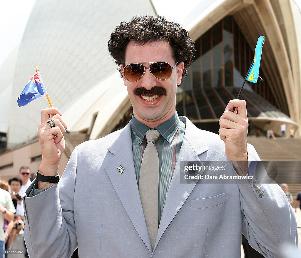 Borat Sydney Press Conference