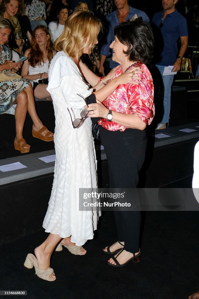 Day 4 - Front Row - Mercedes Benz Fashion Week Madrid Spring/Summer 2020