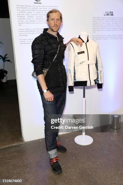 Christopher Raeburn attends the celebration by Mercedes-Benz and Lena Waithe for How To in London on June 08, 2019 in London, England.