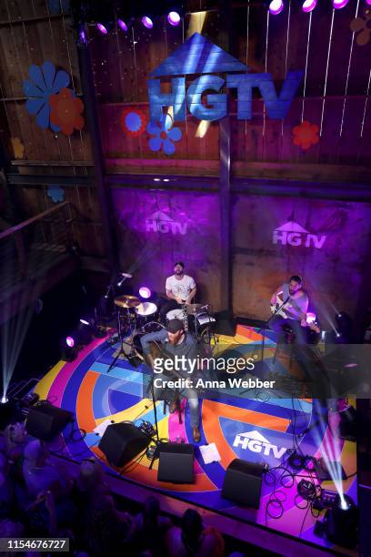 Eric Paslay performs onstage in the HGTV Lodge at CMA Music Fest on June 08, 2019 in Nashville, Tennessee.