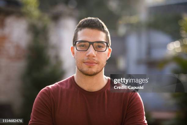 confident man in casual clothes - casual businessman glasses white shirt stock pictures, royalty-free photos & images