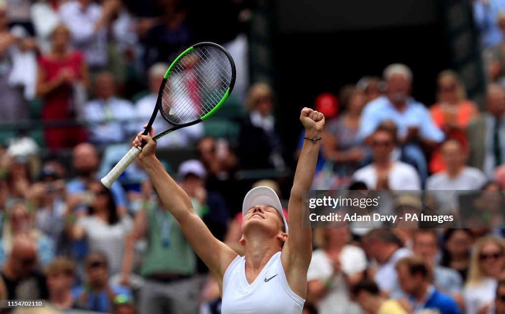 Wimbledon 2019 - Day Eight - The All England Lawn Tennis and Croquet Club