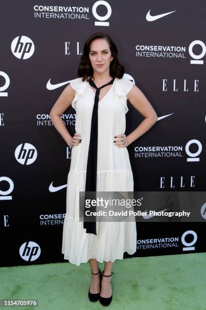 Marla Sokoloff attends the Conservation International + ELLE Los Angeles Gala at Milk Studios on June 08, 2019 in Hollywood, California.