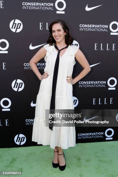 Marla Sokoloff attends the Conservation International + ELLE Los Angeles Gala at Milk Studios on June 08, 2019 in Hollywood, California.
