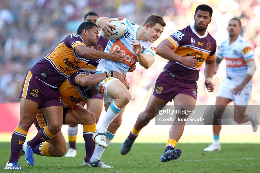 NRL Rd 13 - Broncos v Titans