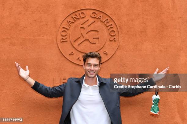Model Francisco Lachowski attends the 2019 French Tennis Open - Day Fourteen at Roland Garros on June 08, 2019 in Paris, France.
