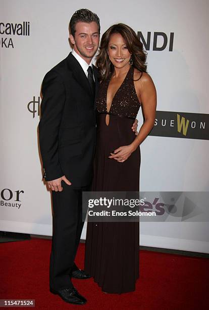 Artem Chigvinsev and Carrie Ann Inaba during Sharon Stone and Kelly Stone Host the First Annual Planet Hope "Class Of Hope Prom 2007" Charity Benefit...