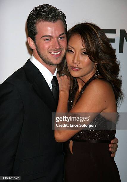 Artem Chigvinsev and Carrie Ann Inaba during Sharon Stone and Kelly Stone Host the First Annual Planet Hope "Class Of Hope Prom 2007" Charity Benefit...