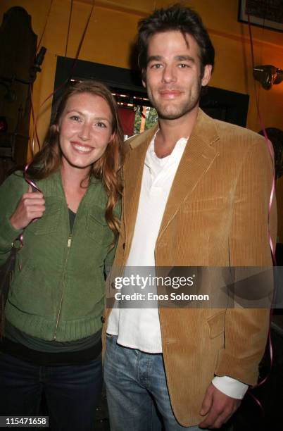 Katie Flynn and Ivan Sergei during Tails From the Heart a Benefit for Linda Blair World Heart Foundation at La Poubelle in Los Angeles, CA, United...